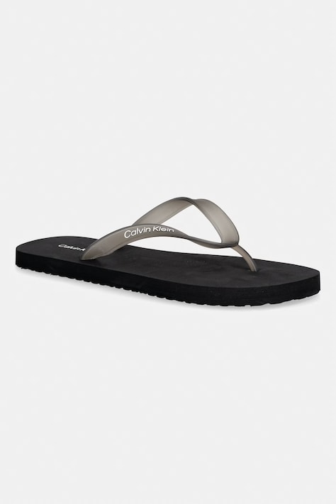 Calvin Klein japonki męskie BEACH THONG SLIDE czarne HM0HM02105