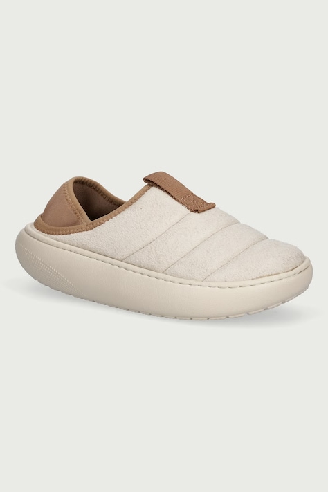 Crocs Kapcie Classic Suede Moc beżowe 212097