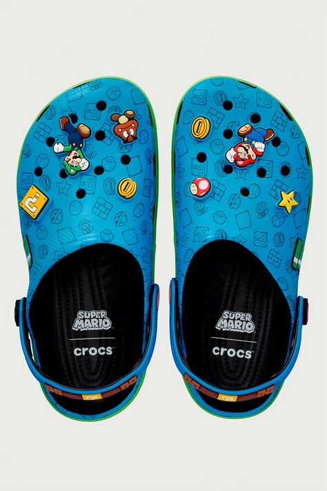 Crocs шльопанці мюлі Classic Super Mario Core Clog — фото 2