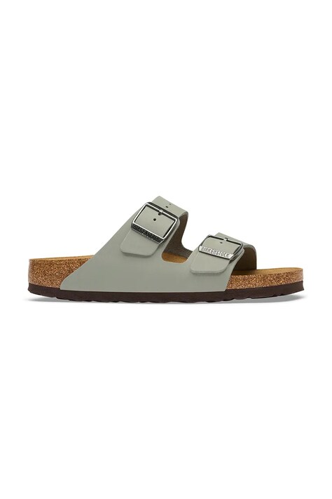 Birkenstock šľapky kožené Arizona Oiled Leather tyrkysové 1032778