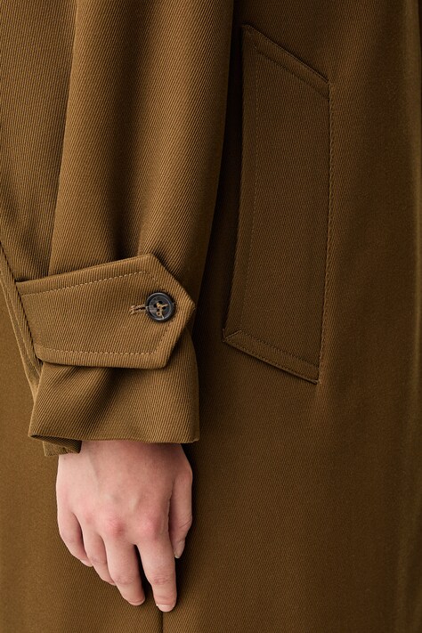A.P.C. пальто жіноче з вовною mac colette — AW26-KPDZZ1, зелений — фото 5