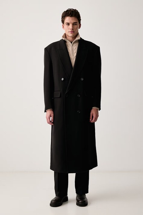 Karl Lagerfeld Palton pentru bărbați negru 564757.455740