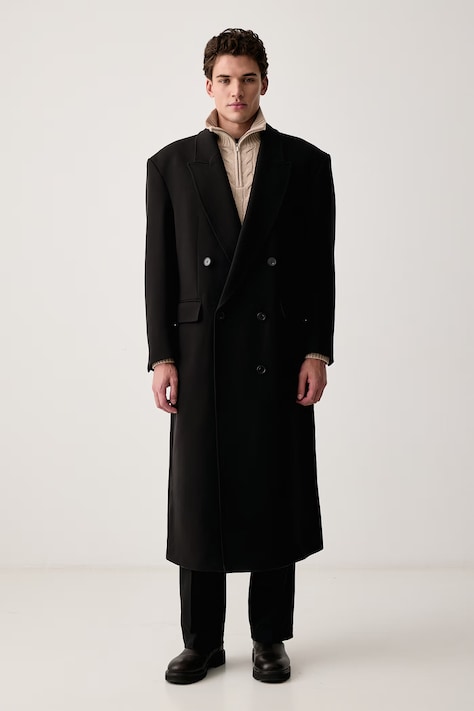 Karl Lagerfeld Palton pentru bărbați negru 564757.455740