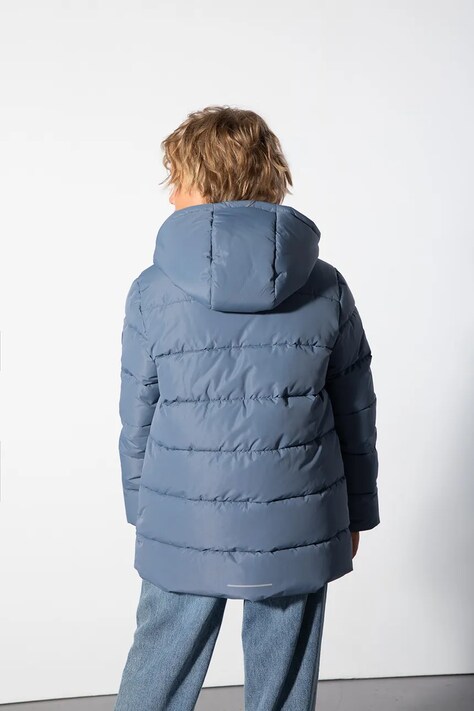 Coccodrillo Kurtka zimowa dziecięca niebieska OUTERWEAR BOY JUNIOR