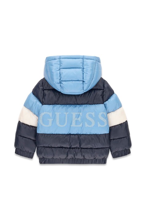 Guess Kurtka pikowana dziecięca granatowa N6BL04 W4114