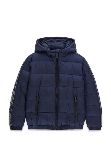 Guess Kurtka pikowana dziecięca granatowa L6BL20 W4826