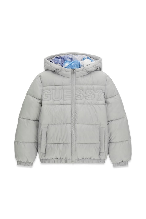 Guess Zimní bunda dětská šedá L6BL15 W4103