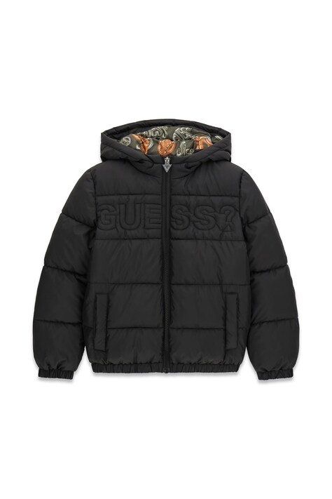 Guess Kurtka zimowa dziecięca czarna L6BL15 W4103