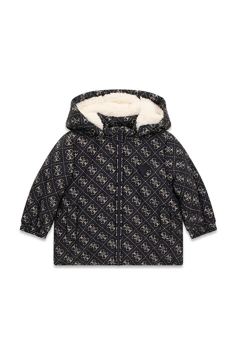 Guess Kurtka zimowa dziecięca granatowa I6BL01 W3895