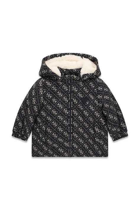 Guess Kurtka zimowa dziecięca granatowa I6BL01 W3895