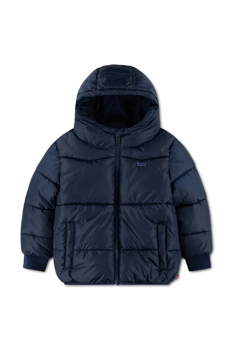 Levi's καπιτονέ μπουφάν παιδικό HEAVY WEIGHT PUFFER σκούρο μπλε 8ER929
