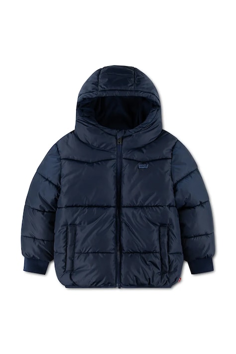 Levi's καπιτονέ μπουφάν παιδικό HEAVY WEIGHT PUFFER σκούρο μπλε 8ER929