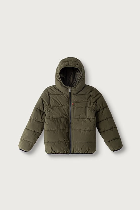 Levi's Капитонирано яке за деца MEDIUM WEIGHT PUFFER зелено 9ER310