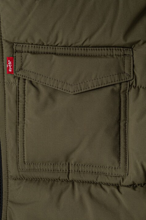Levi's Капитонирано яке за деца MEDIUM WEIGHT PUFFER зелено 9ER310