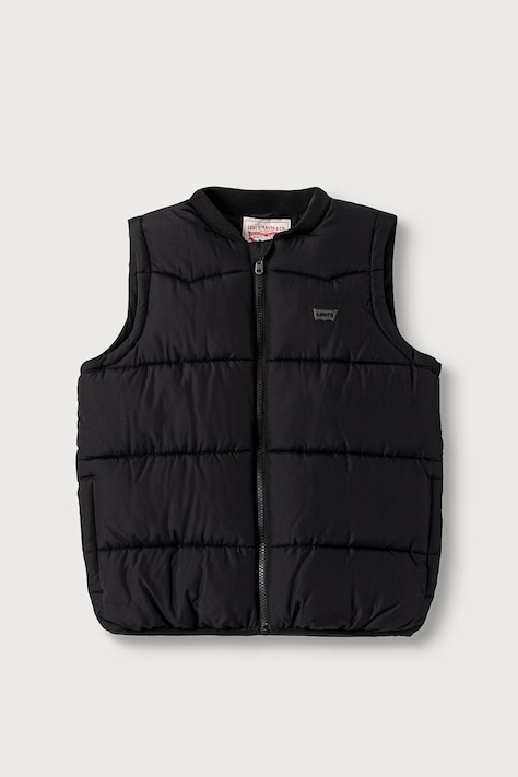 Levi's bezrękawnik dziecięcy BATWING EMB PUFFER VEST czarny 8ER931