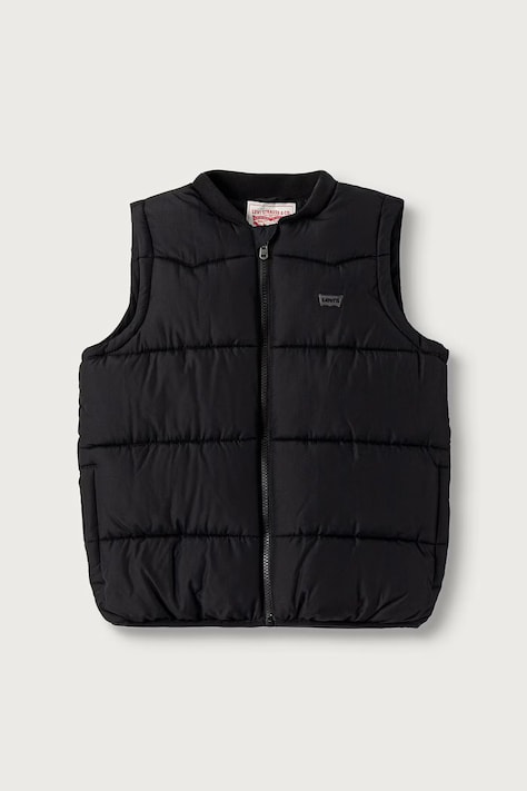 Levi's Ujjatlan kabát gyerek BATWING EMB PUFFER VEST fekete 8ER931