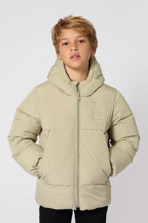BOSS Giacca trapuntata per bambini verde J53437