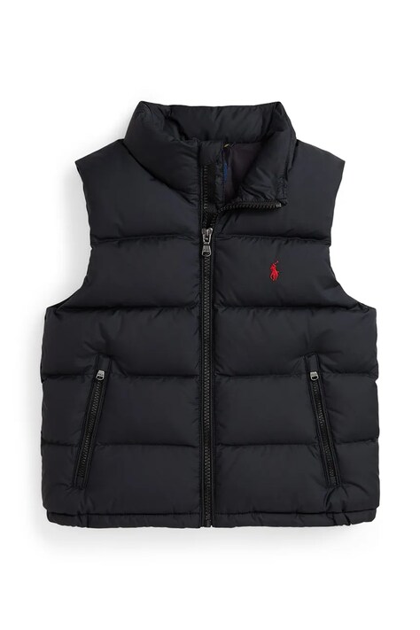 Polo Ralph Lauren пухова безрукавка дитяча — AW26-KUBZWN, чорний — фото 2