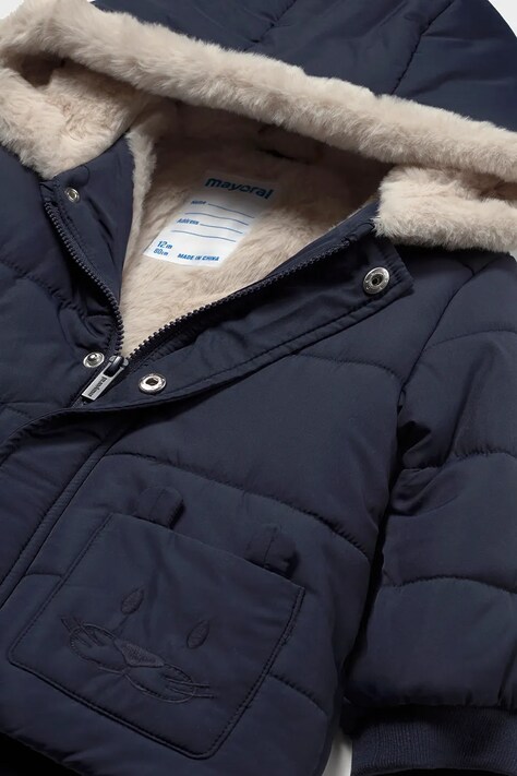 Mayoral Kurtka pikowana dziecięca granatowa 2423