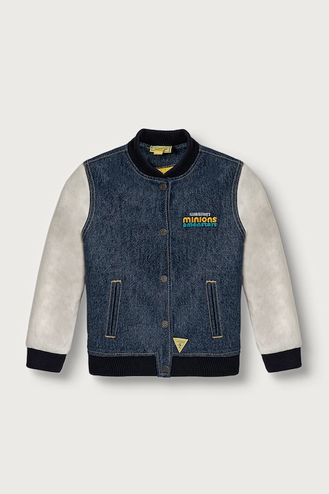 Guess bomber dzseki gyerek pamuttal GJ X MINIONS kék N6YL07 D2274