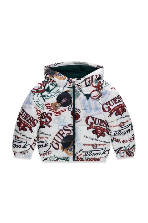 Guess kurtka dziecięca biała N6YL03 W2661