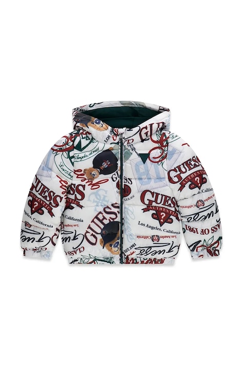 Guess kurtka dziecięca biała N6YL03 W2661