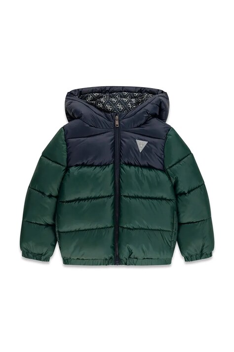 Guess kurtka pikowana dziecięca zielona N6YL01 W2656