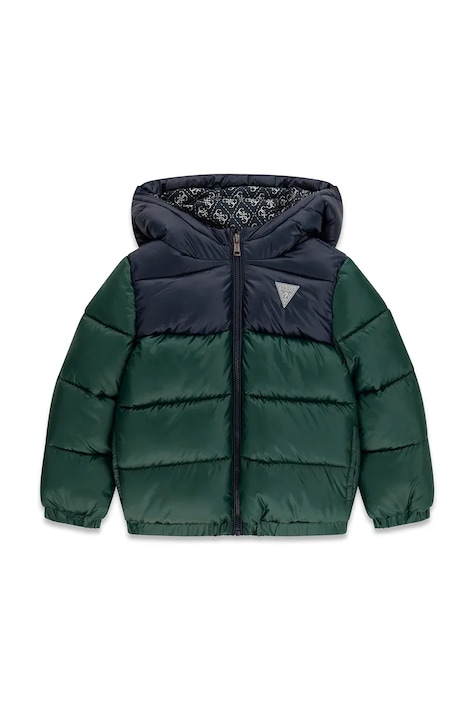 Guess kurtka pikowana dziecięca zielona N6YL01 W2656