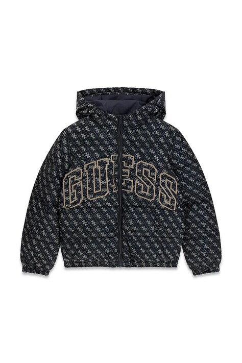 Guess kurtka pikowana dziecięca czarna L6YL09 W2670
