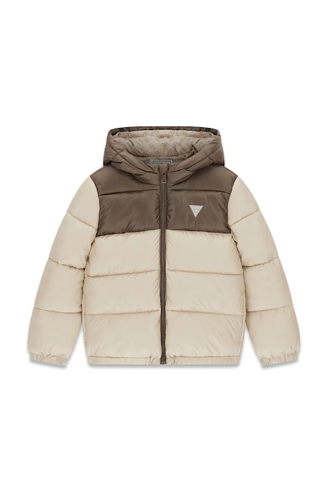 Guess kurtka pikowana dziecięca beżowa L6YL01 W2655