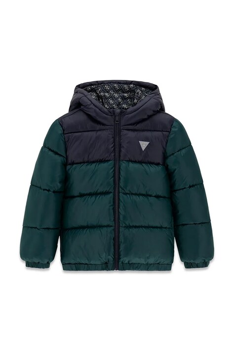 Guess kurtka pikowana dziecięca zielona L6YL01 W2655