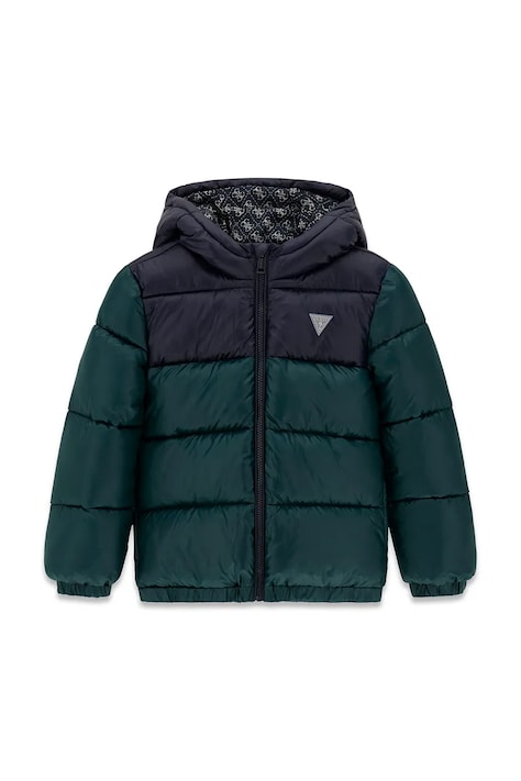Guess kurtka pikowana dziecięca zielona L6YL01 W2655
