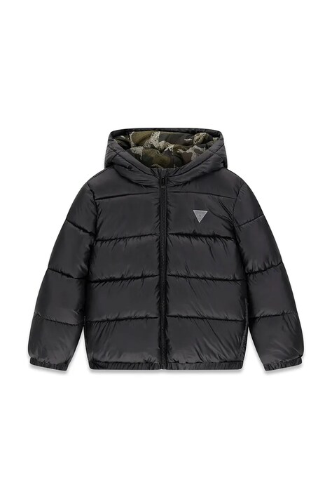 Guess kurtka pikowana dziecięca czarna L6YL01 W2655