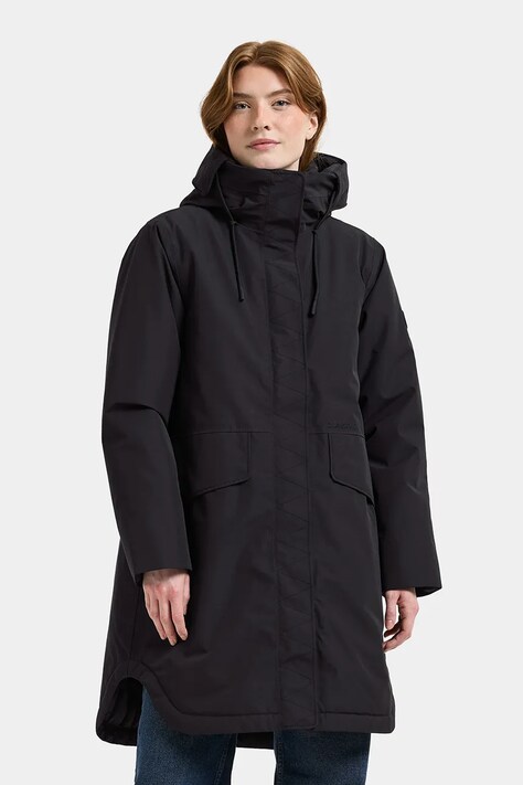 Didriksons Parka dziecięca LILIAN czarna 506347
