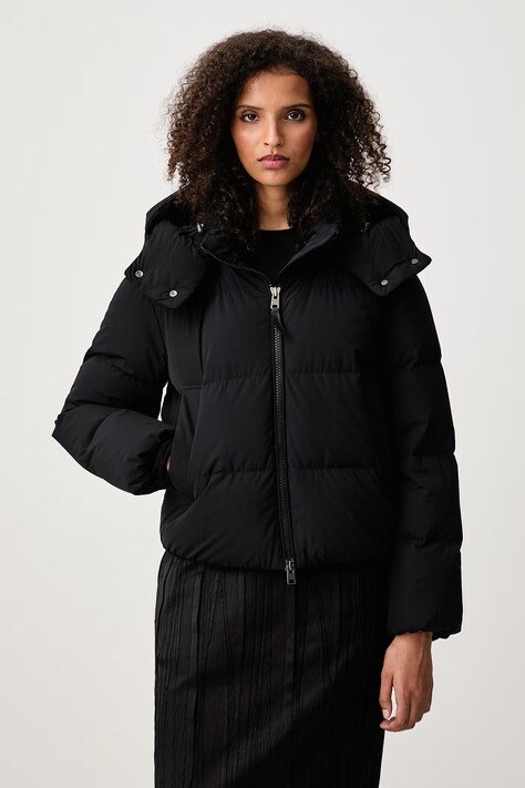 Woolrich CFWWOU2227FRUT3107 kurtka puchowa damska czarna Madison