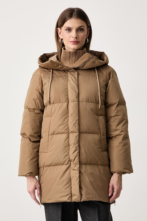 Weekend Max Mara Kurtka puchowa damska WKDNEWBEMBO brązowa 2625496082