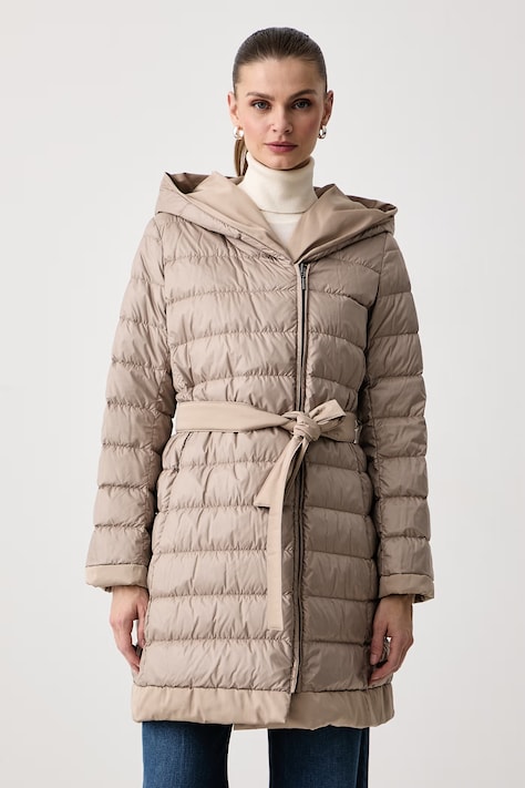 Weekend Max Mara Kurtka puchowa dwustronna damska WKDUGGIOSO beżowa 2625496052