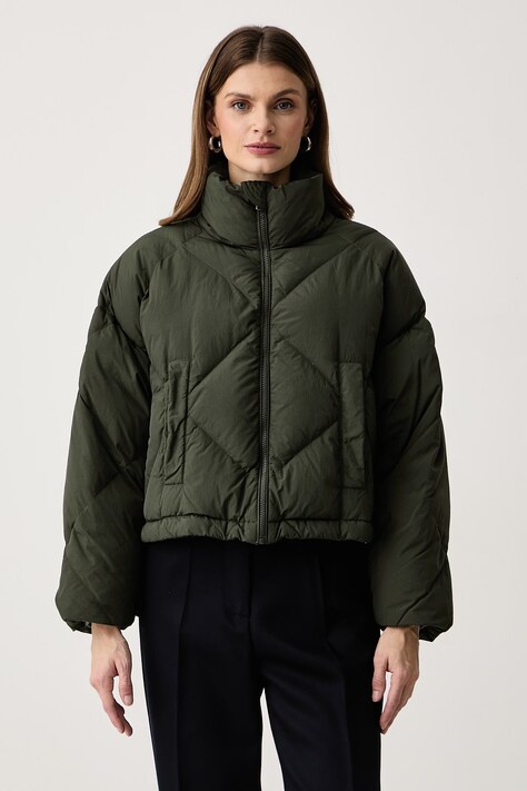 Weekend Max Mara Kurtka puchowa damska WKDEDITO zielona 2625486022