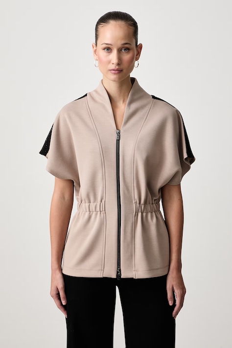 Joseph Ribkoff Bluza damska z wiskozą beżowa 264624