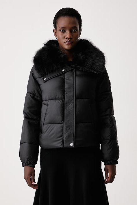 MICHAEL Michael Kors Kurtka pikowana damska czarna 77G7543M42
