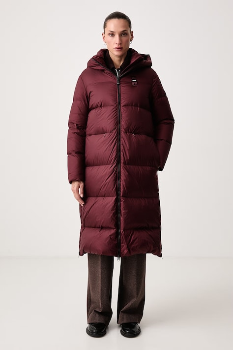 Blauer Kurtka puchowa damska bordowa BLDK03389