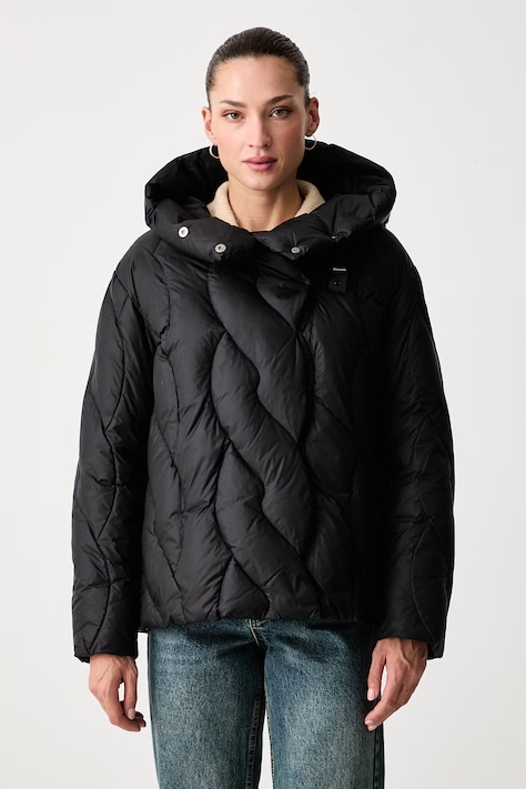 Blauer Kurtka puchowa damska czarna BLDC03205