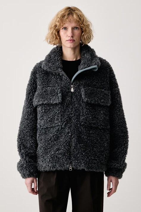 Blauer Kurtka damska szara BLDC01340