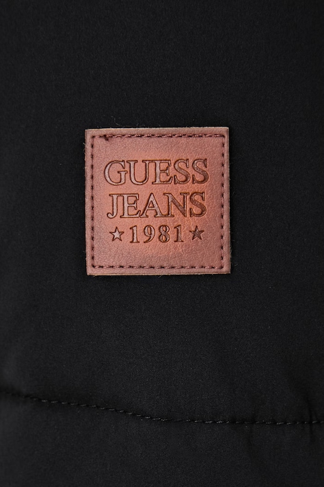 Guess Jeans стьобана куртка жіноча — AW26-KUDYI6, чорний — фото 6
