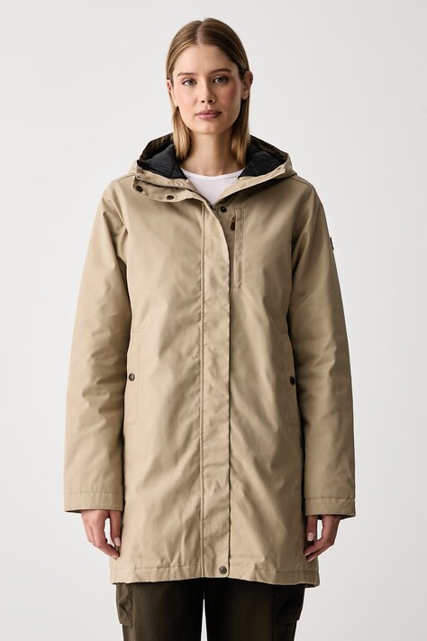 Fjallraven Kurtka trekkingowa damska Kiruna beżowa F89644-118