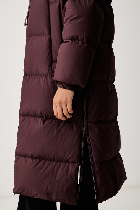 Marc O'Polo пухова куртка жіноча — AW26-KUDYNR, бордо — фото 4