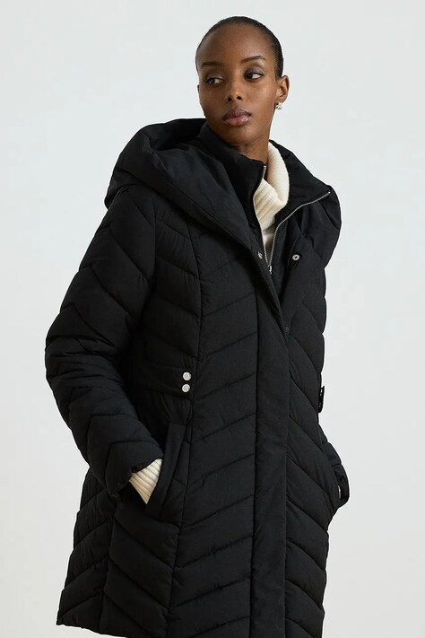 Lauren Ralph Lauren Kurtka pikowana damska czarna 297P23465