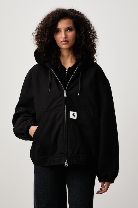 Carhartt WIP Corey Active Jacket kurtka damska bawełniana czarna I037041