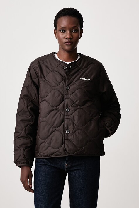 Carhartt WIP Skye Liner quilted jacket Women's brown I037046