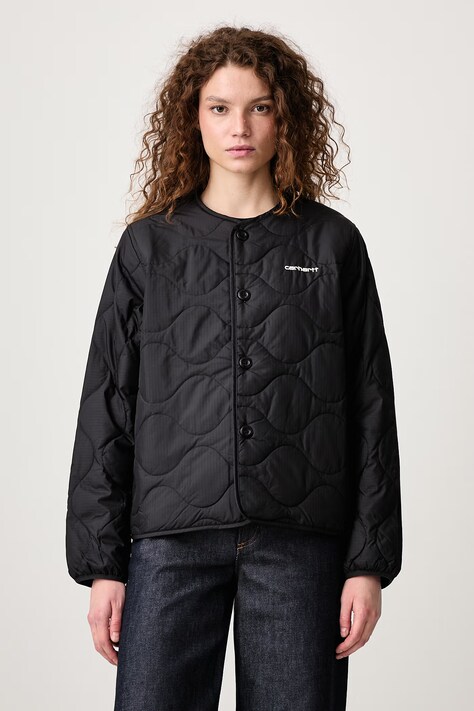 Carhartt WIP Skye Liner kurtka pikowana damska czarna I037046